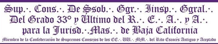 Supremo Consejo de Baja California del 33 Grado 